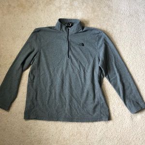North Face Quarter Zip Fleece Pullover - Size XL